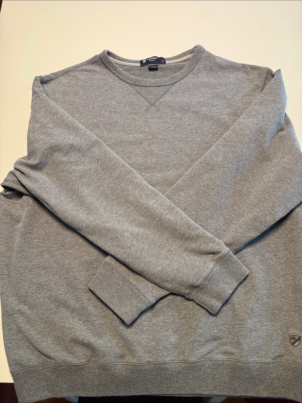 Daniel Cremieux Grey Crewneck Sweatshirt